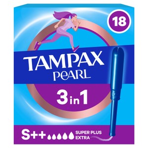 Tampax Pearl Super Plus X18