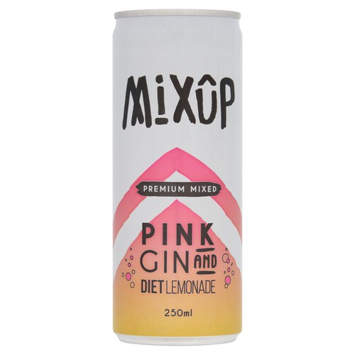 Mix Up Pink Gin And Diet Lemonade