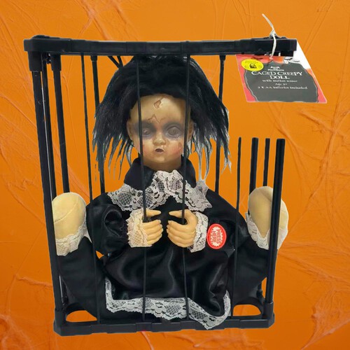 Morrisons Halloween Creepy Doll In Jail