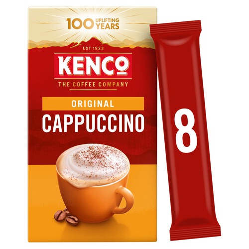 Kenco Cappuccino Instant Coffee Sachets 