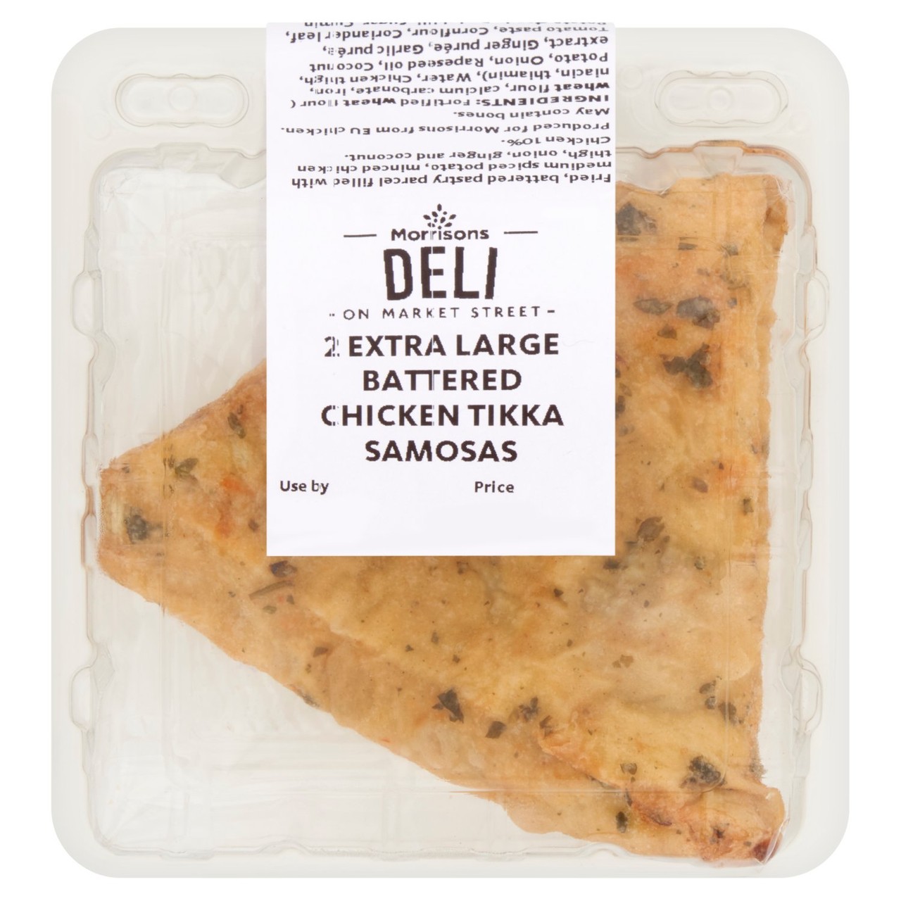 Market Street Deli Extra Large Battered Chicken Tikka Samosas
