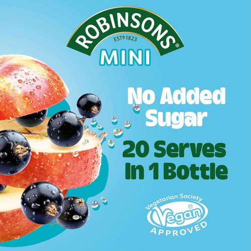 Robinsons Mini Apple & Blackcurrant On-The-Go Squash