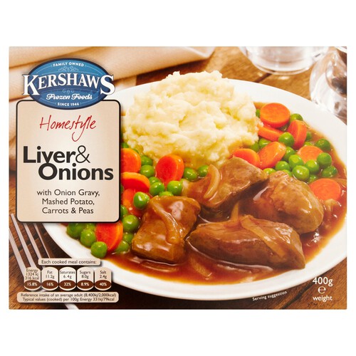 Kershaws Homestyle Liver & Onions