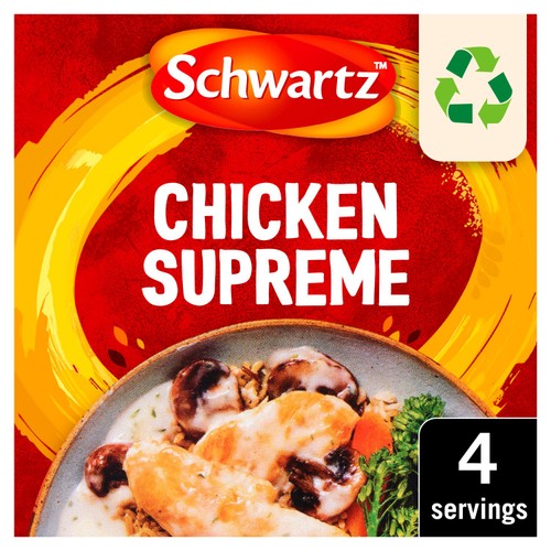 Schwartz chicken supreme recipe mix