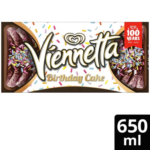 Viennetta Birthday Cake Ice Cream Dessert