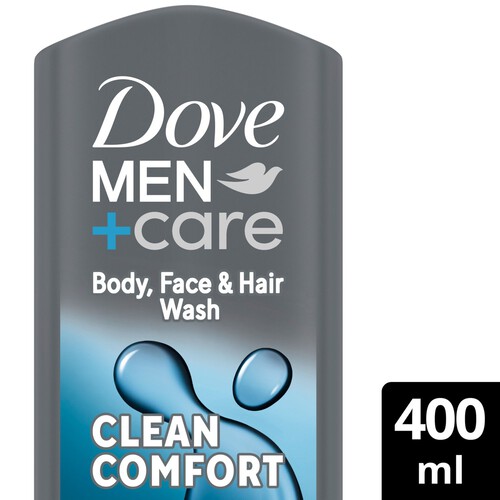 Dove Men + Care Clean Comfort Body Wash Shower Gel