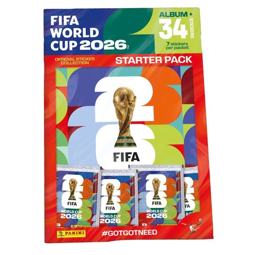 World Cup 26 Stickers Starter Pack