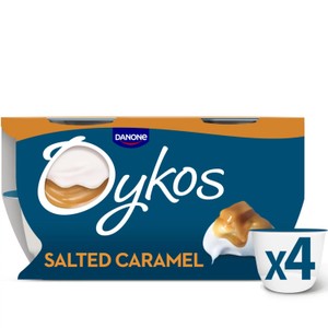 Oykos Salted Caramel Luxury Greek Style Yoghurt Dessert