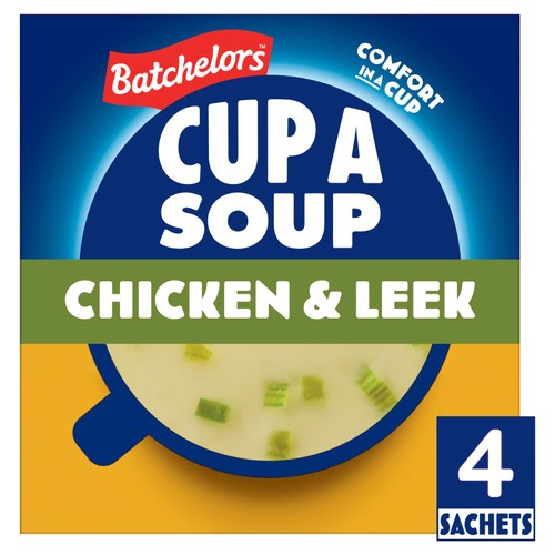 Batchelors Cup a Soup Chicken & Leek 4 Sachets