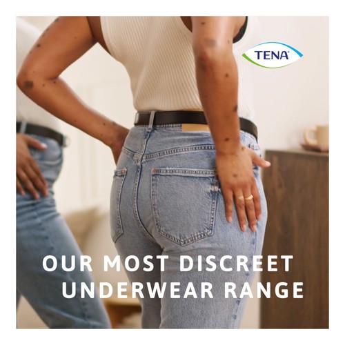 Tena Silhouette Incontinence Pants Black Large 
