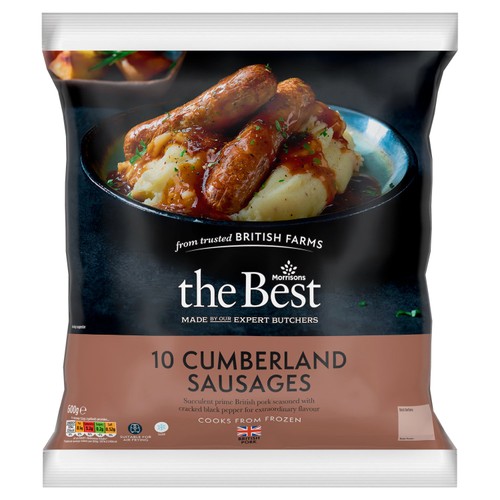 Morrisons The Best Cumberland Sausages 600g