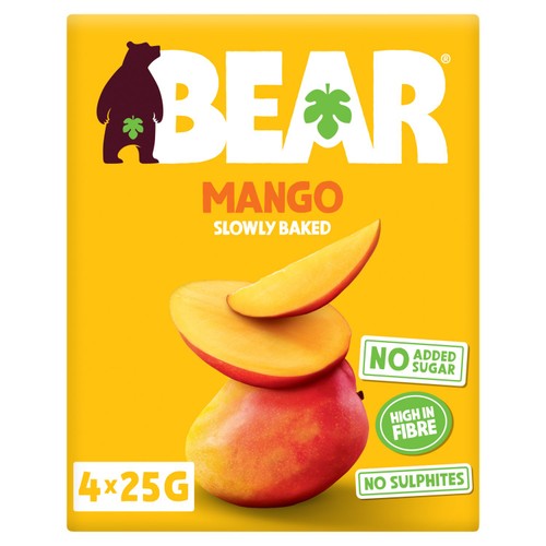Bear Fruit Dried Mango 4X25G