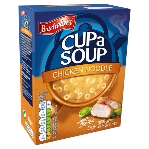 Batchelors Cup a Soup Chicken Noodle 4 Sachets