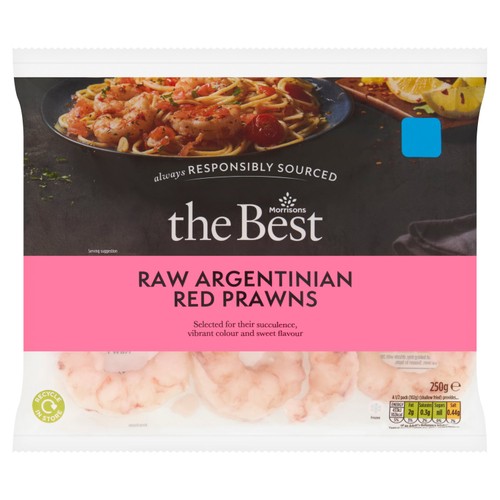 Morrisons Argentinian Red Shrimp 