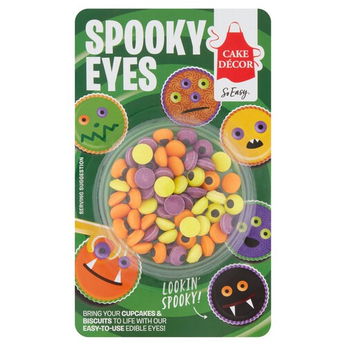 Cake Decor Spooky Eyes 