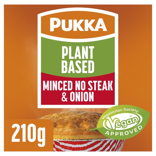 Pukka Vegan Steak & Onion Pie