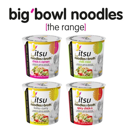 Itsu Big Instant Noodles & Broth Chilli Miso   98g