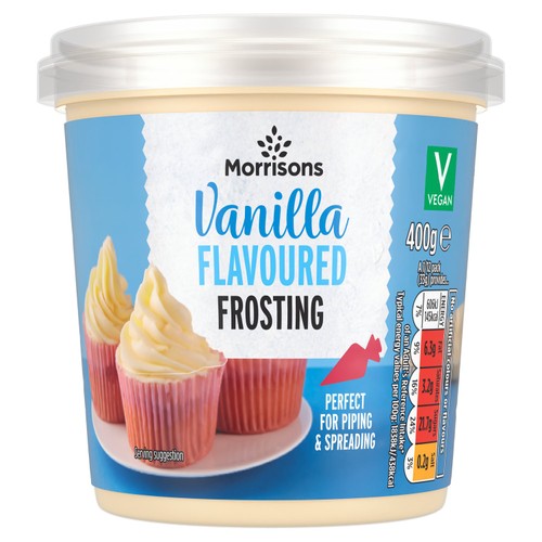 Morrisons Vanilla Flavour Frosting 400g