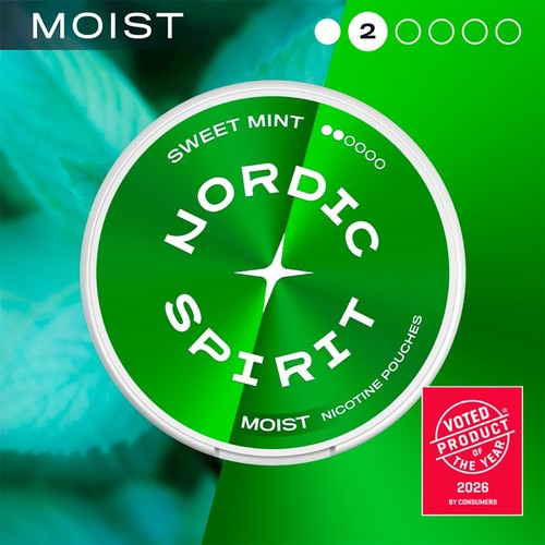 Nordic Spirit Sweet Mint Regular 6mg Nicotine Pouches