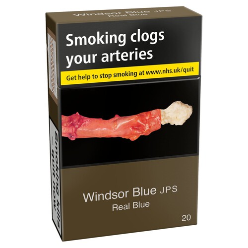 Windsor Blue Real Blue Cigarettes