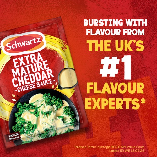 Schwartz Extra Mature Cheddar Cheese Sauce Mix 30g