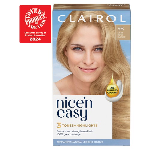 Nice 'N Easy Permanent Colour 103 Natural Light Beige Blonde Hair Dye