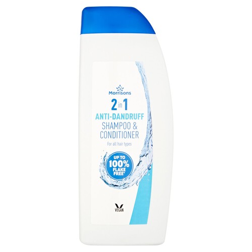 Morrisons 2 In 1 Anti-Dandruff Shampoo & Conditioner