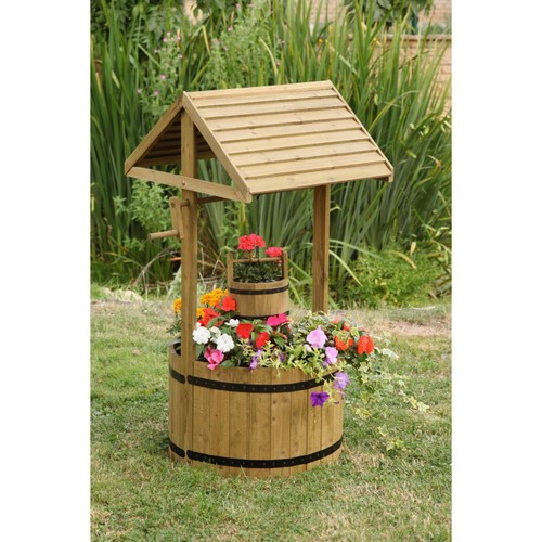 Woodland Wishing Well Planter