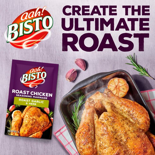 Bisto Roast Chicken Seasoning Roast Garlic & Herb Marinade