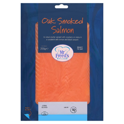 Mr Freeds Oak Smoked Salmon 200g