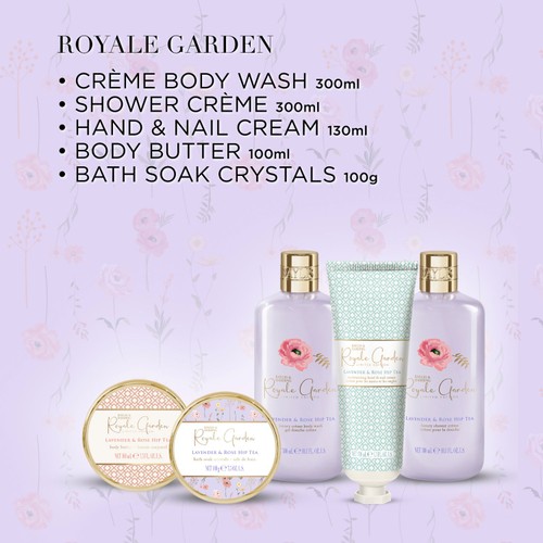 Baylis & Harding Royale Garden Luxury Hat Box Gift Set