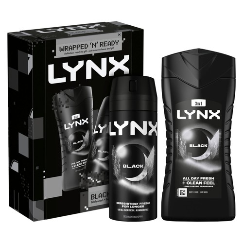 Lynx Duo Black Gift Set