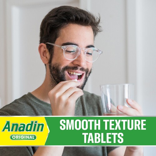 Anadin Original Pain Relief Asprin Caffeine Tablets