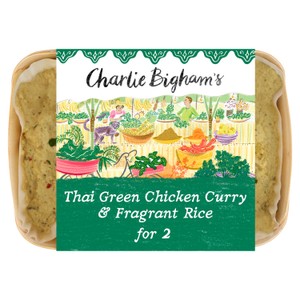 Charlie Bighams Thai Green Chicken Curry & Fragrant Rice For 1