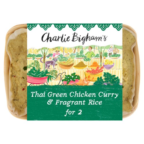 Charlie Bigham's Thai Green Chicken Curry with Rice