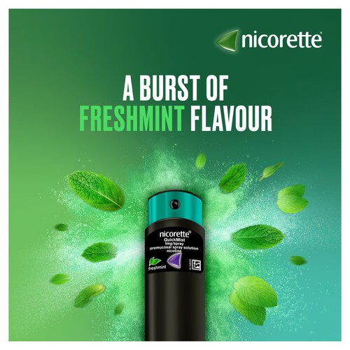 Nicorette QuickMist Mouthspray Freshmint (Stop Smoking Aid)