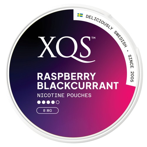 Xqs Raspberry Blackcurrant 8Mg
