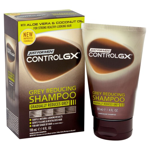 Just For Men Control Gx Grey Reducing Shampoo With Aloe Vera