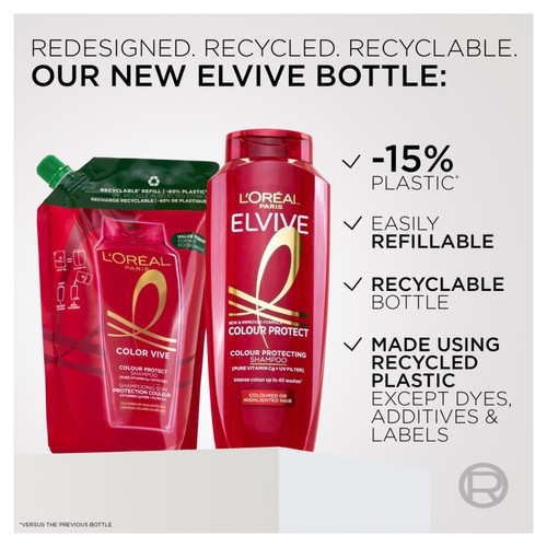 L'Oreal Elvive Colour Protect Shampoo   400ml