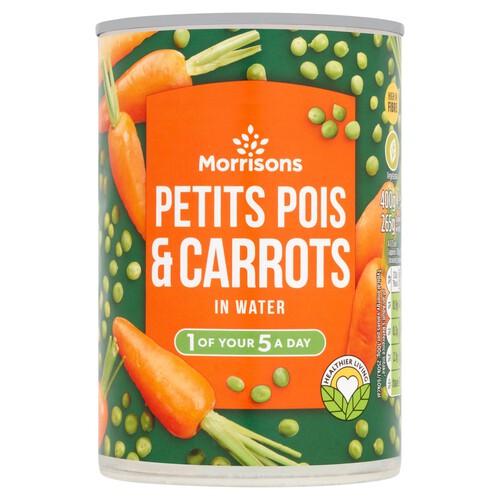 Morrisons Petits Pois & Carrots (400g)