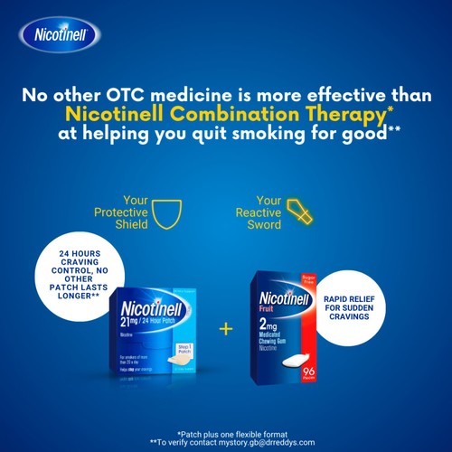 Nicotinell Nicotine Gum Stop Smoking Aid 2mg Fruit