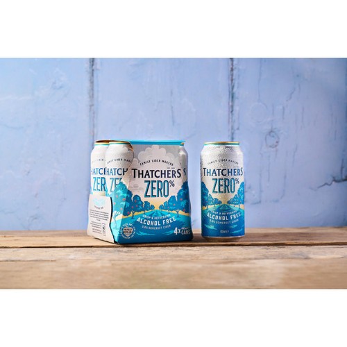 Thatchers Zero Cider 4x440ml