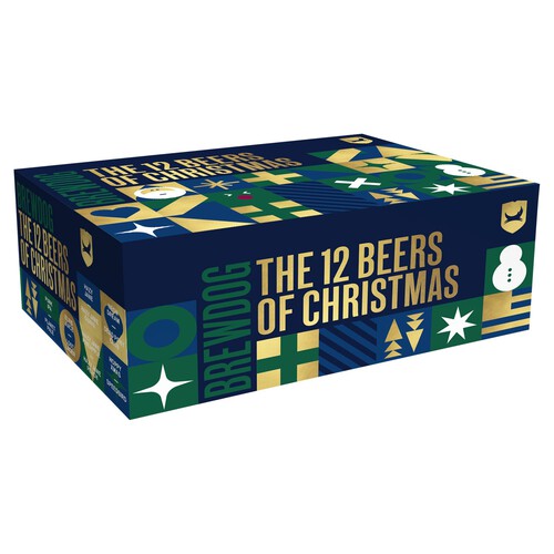 Brewdog 12 Beers Of Christmas Festive Variety Pack 