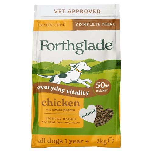 Forthglade Natural Dry Dog Lightly Baked Chicken With Sweet Potato