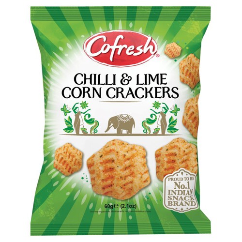 Cofresh Chilli & Lime Corn Crackers 