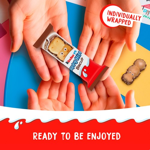 Kinder Happy Hippo Cocoa Cream Biscuits