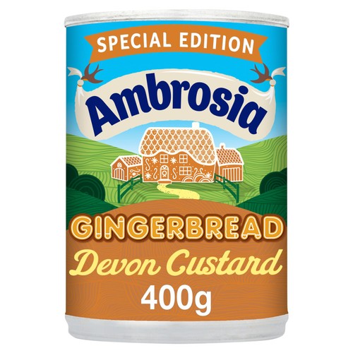 Ambrosia Gingerbread Flavour Custard 