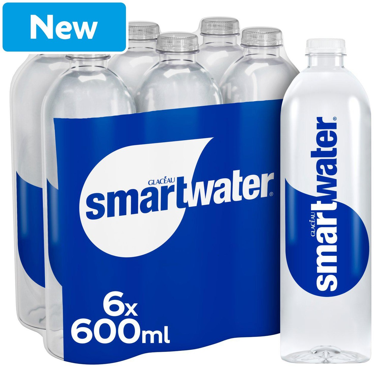 Glaceau Smartwater Still 6 x 600ml