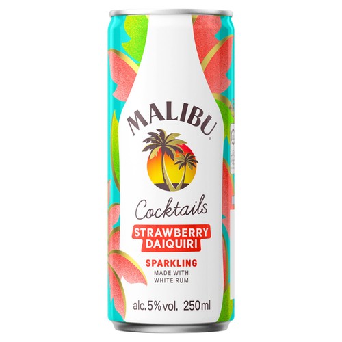 Malibu Strawberry Daiquiri Can