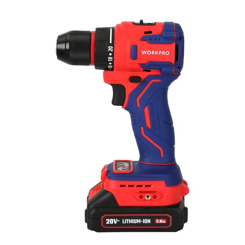 Workpro 20v Double-Speed Brushless Drill